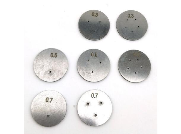 Nukatap Creamer Aerator Disc Kit for Stout Spout (7 discs)