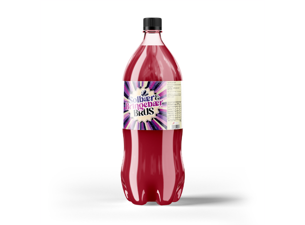 Solbær og Bringebærbrus - Lag din egen Gir 9 liter brus