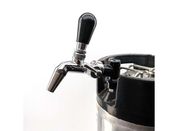 Ball Lock med Shank tilkobling (NB: Tappekrane følger ikkje med)