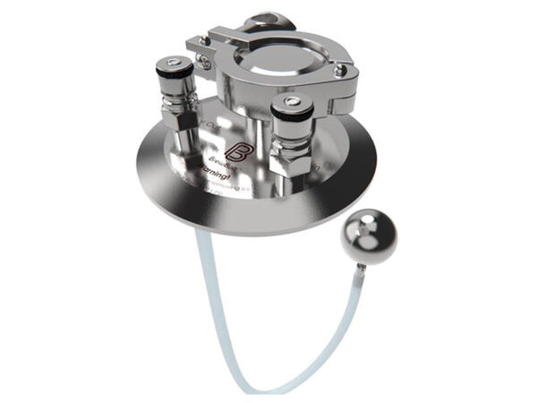 BrewBuilt Pressure Pack w/ Floating Dip 4" TC lokk med ball lock tilkoblinger