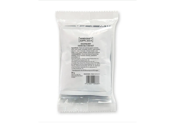 HS Hard Seltzer Pack Raspberry BF DATO OBS BF DATO 10/25