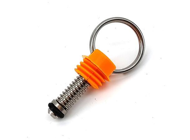 Overtrykksventil Orange (1,2bar / 17psi) for Corneliusfat, CO2 Regulator m.m