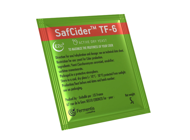 Safcider TF-6 5gr Tørrgjær til Cider