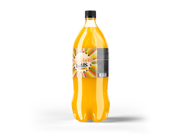 Sukkerfri Appelsinbrus - Lag din egen Gir 9 liter sukkerfri brus