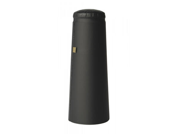 Thermokapsler for Champagne Black 30stk - Black Matt