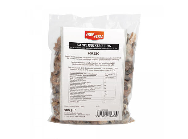 Kandissukker Mørk 2,5 KG