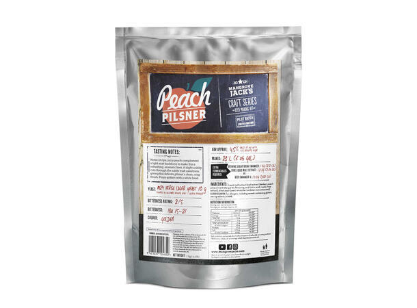 Mangrove Jack's Peach Pilsner Craft Series 23L