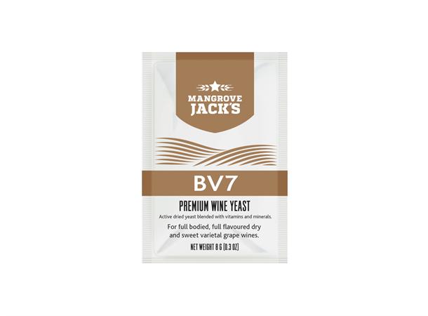 Mangrove Jack's Wine Yeast - BV7 8g Dry Wine Yeast