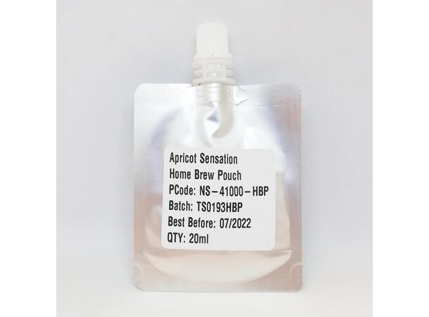 Natural Sensation Aprikos fruktessens 20ml Homebrew Pouch
