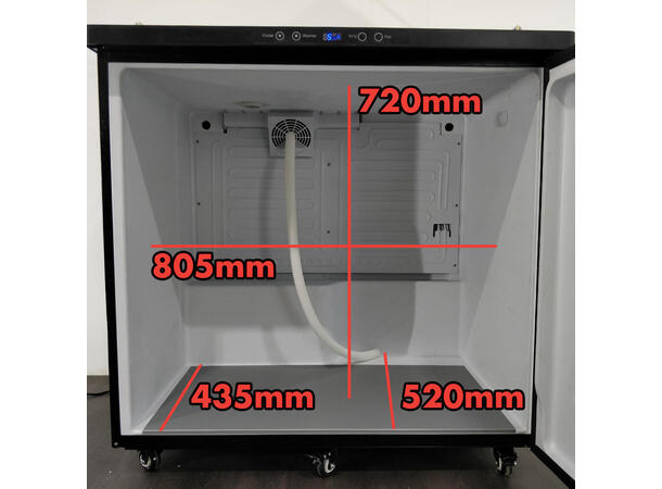 Series X Pluss Kegerator - kun Kegerator Plass til 8 Corneliusfat