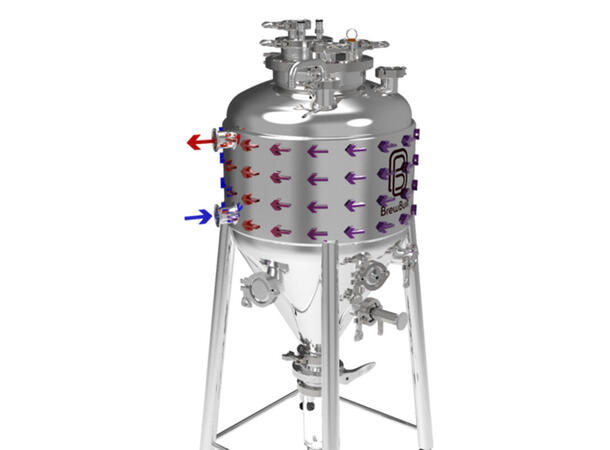 26L Brewbuilt X3 Uni Conical Fermenter 7 gallon gjæringstank i rustfritt stål