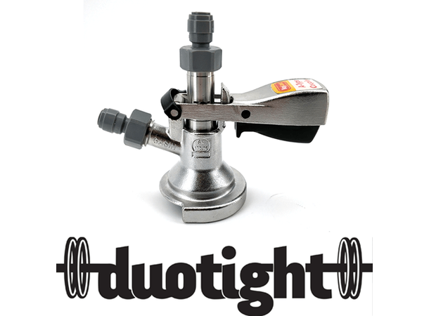 A-Type Keg Coupler S.S Med duotight hurtigkoblinger