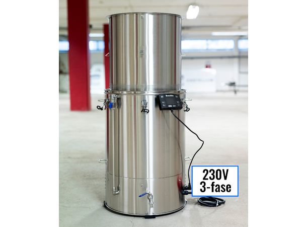 BrewZilla 100L Gen 4 RAPT WIFI 230V 230V 3-fase strømforsyning. 6600W