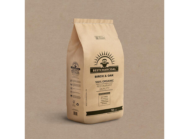 Birch & Oak - 10kg - Low & Slow Kvalitetskull av bjørk og eik