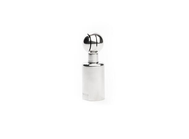 Cip-ball, 1/2" F-NPT Brewtools Ø25mm kule, 76mm lang