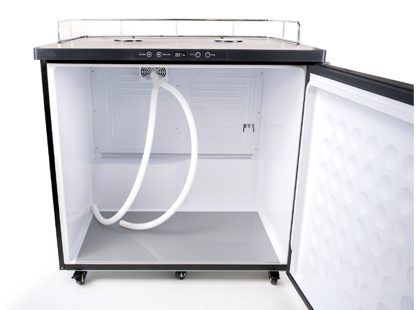 Kegerator Series X Plus - 8 kraner Kegerator med tappetårn for 8 kraner