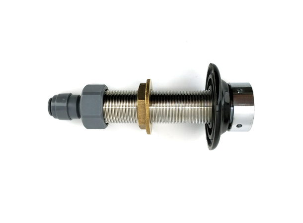 Nukatap Shank Duotight 100mm Rustfritt stål. Med Duotight 8mm(5/16")