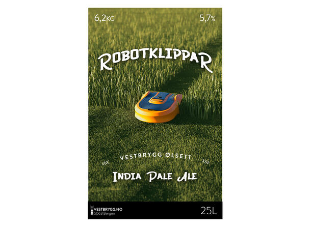 Vestbrygg Robotklippar 25L Ølsett -Påskekampanje!