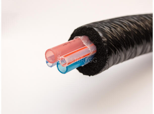 EVA-python, SINGEL 8.5x14mm Isolert, armert slange for glykol