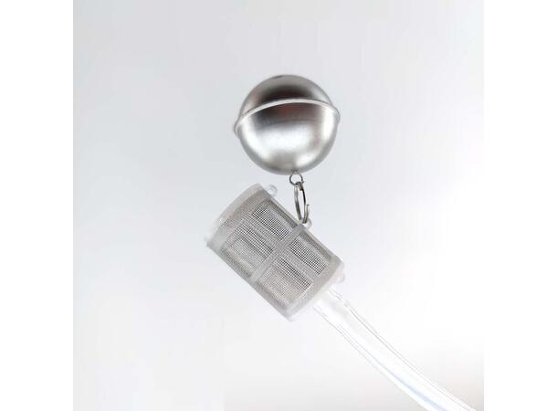 Floating Dip Tube med filter Flyteball, filter og slange 100cm