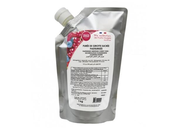 Kirsebærpuré 1kg Fruits Rouges & Co