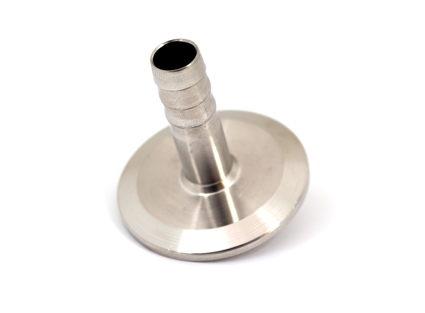 1.5" til 13mm nippel overgang Tri-Clamp 1.5 Inch Tri Clover with 13 Barb