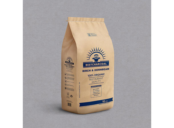 Birch & Hornbeam - 10kg - Low & Slow Kvalitetskull av bjørk og bøk