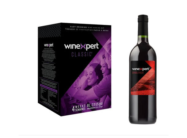 Classic Chilean DIABLO Rojo  Rødvin - 8L Winexpert Vinsett