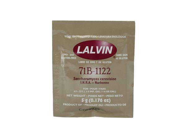 Lalvin - 71B-1122 Wine Yeast - 5g Dry Wine Yeast
