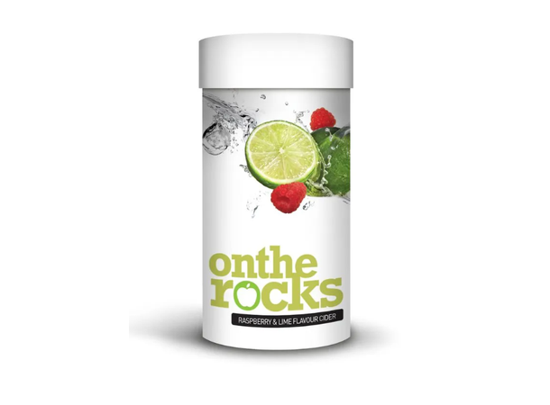 On The Rocks Cider Rasperry & Lime Cider kit