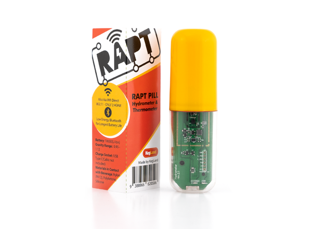 RAPT Pill Hydrometer & Thermometer WIFI & Bluetooth