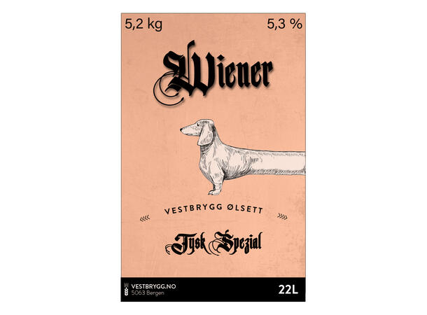 Vestbrygg Wiener Spezial 22L Ølsett