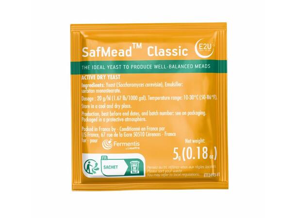 SafMead Classic 5gr Tørrgjær til Mjød