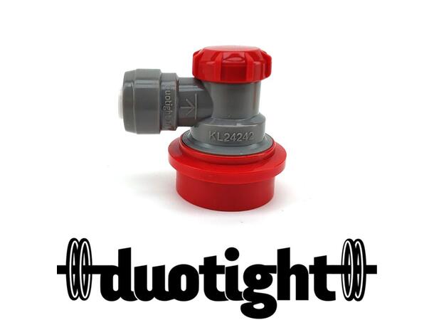 Ball Lock med Duotight 6,35" Co2 Co2- Duotight 6,35 (1/4")