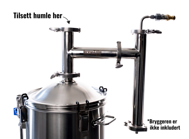 BrewZilla Steam Condenser Kit uten lokk Kun kondensator uten lokk