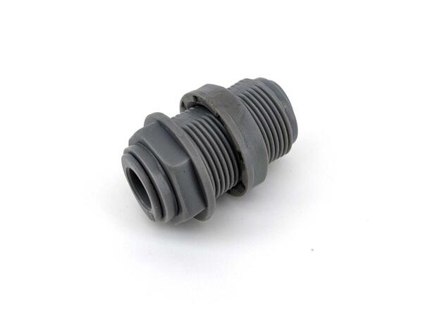 Gjennomføring 8mm x 8mm (5/16) hun Duotight Hurtigkobling med låsemutter