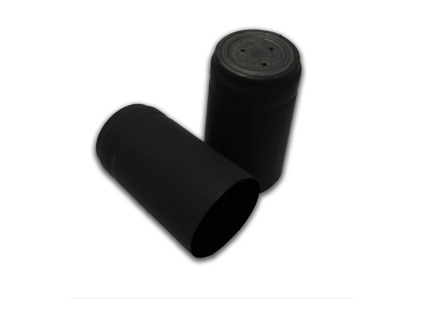 Thermokapsler for Vinflaske Black Matt 48stk