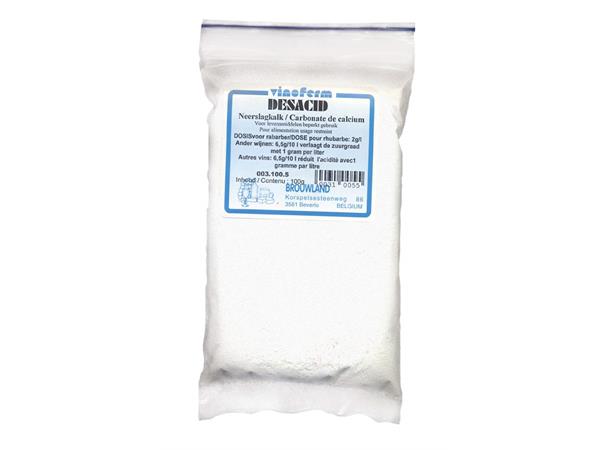 Desacid (CaCO3) - 1kg Kalsiumkarbonat / Kritt